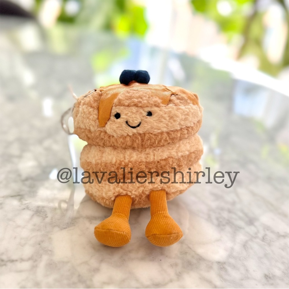 Jellycat Amuseables Fran Pancakes Bag Charm FAO NYC Exclusive HTF NWT Authentic